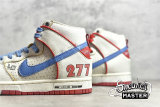 NIKE ISHOD WAIR X MAGNUS WALKER X DUNK HIGH PRO SB URBAN OUTLAW WHITE/LIGHT BLUE/RED DH7683-100
