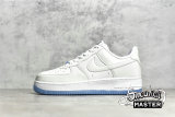 NIKE AIR FORCE 1 LOW 07 LX UV REACTIVE WHITE/BLACK/WHITE/UNIVERSITY BLUE DA8301-100