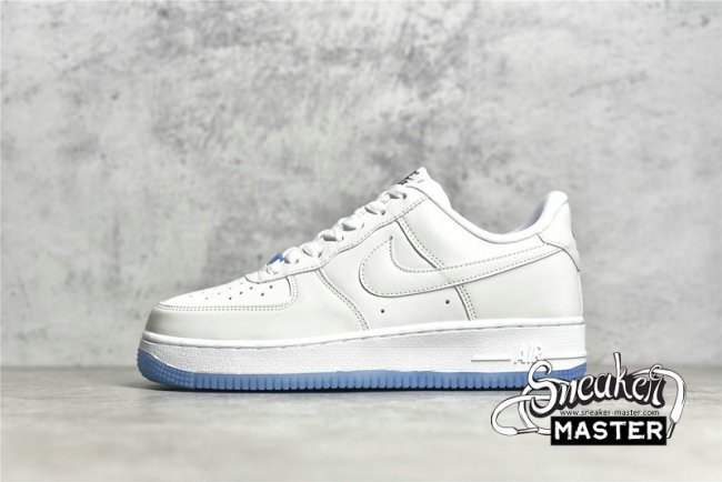 NIKE AIR FORCE 1 LOW 07 LX UV REACTIVE WHITE/BLACK/WHITE/UNIVERSITY BLUE DA8301-100
