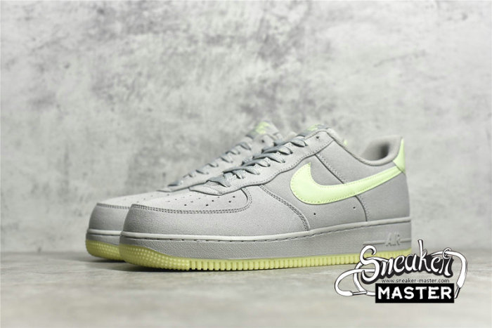 NIKE AIR FORCE 1 LOW 07 WOLF GREY/WOLF GREY/LIGHT GREEN 315122-107