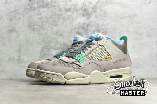 NIKE UNION LA X AIR JORDAN 4 RETRO TAUPE HAZE/BLUE FURY/KHAKI/ROMA GREEN DJ5718-242