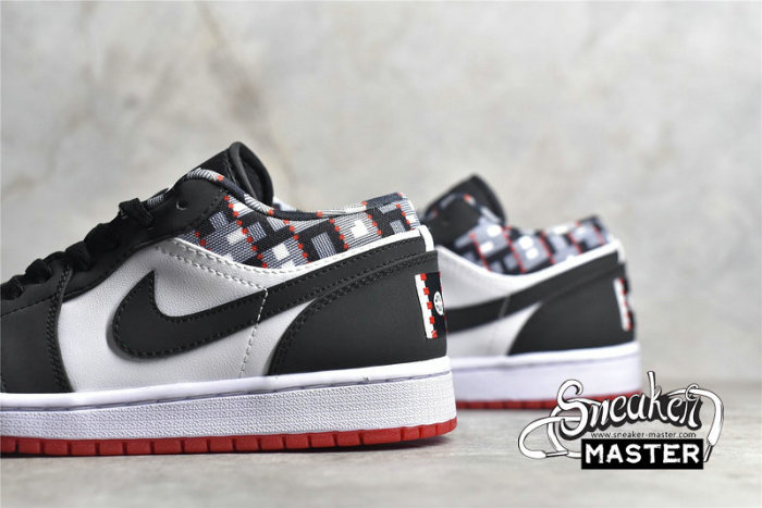 NIKE AIR JORDAN 1 LOW QUAI 54 2021 WHITE/BLACK/RED DM0095-106