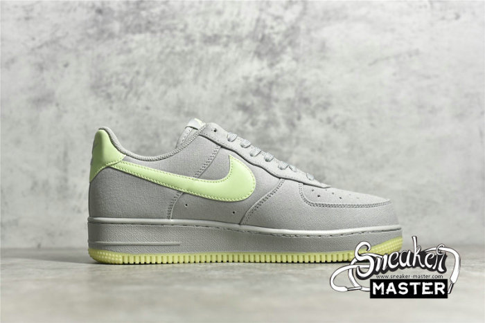 NIKE AIR FORCE 1 LOW 07 WOLF GREY/WOLF GREY/LIGHT GREEN 315122-107