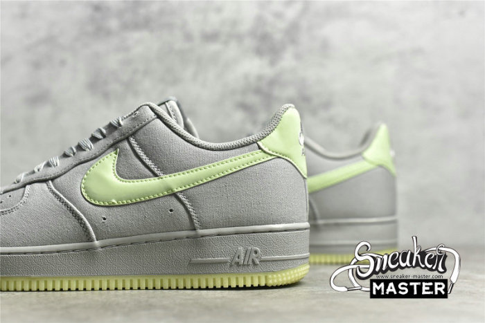 NIKE AIR FORCE 1 LOW 07 WOLF GREY/WOLF GREY/LIGHT GREEN 315122-107