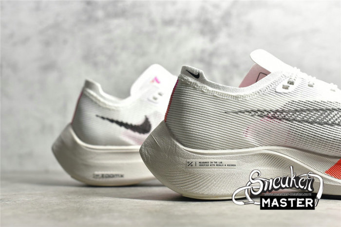 NIKE ZOOMX VAPORFLY NEXT% 2 RAWDACIOUS WHITE/BLACK/PINK DJ5457-100