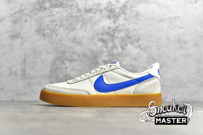 NIKE KILLSHOT 2 LEATHER SAIL/GUM YELLOW/HYPER BLUE 432997-124