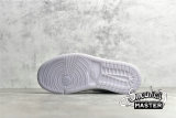 NIKE AIR JORDAN 1 MID LIGHT GREY/WHITE/LIGHT PURPLE BQ6472-105