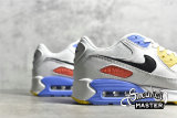 NIKE AIR MAX 90 WHITE/PURE PLATINUM/SOLAR FLARE/BLACK CZ3950-100