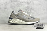 NEW BALANCE 990V2 MADE IN USA GREY/WHITE/RED M990VS2