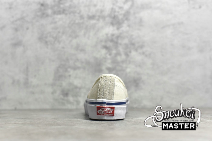 VANS SKATE AUTHENTIC LOW OFF WHITE/WHITE/BLUE VN0A5FC8OFW