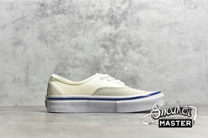 VANS SKATE AUTHENTIC LOW OFF WHITE/WHITE/BLUE VN0A5FC8OFW