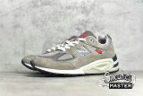 NEW BALANCE 990V2 MADE IN USA GREY/WHITE/RED M990VS2