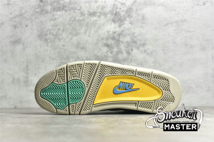 NIKE UNION LA X AIR JORDAN 4 RETRO TAUPE HAZE/BLUE FURY/KHAKI/ROMA GREEN DJ5718-242