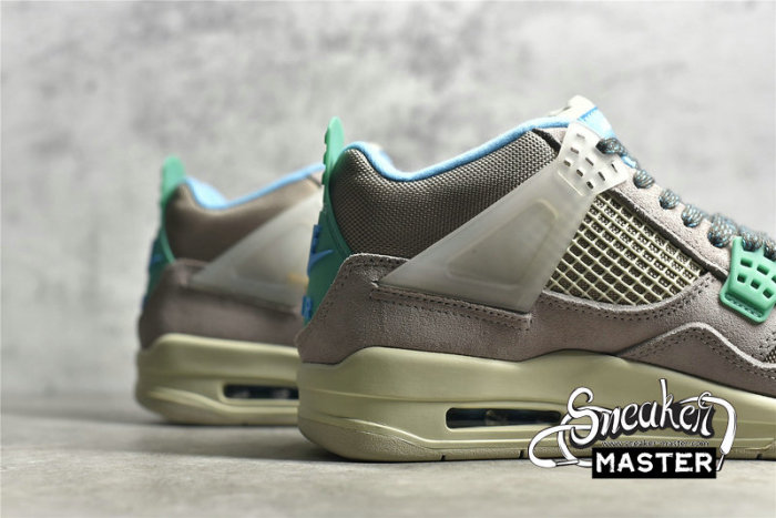 NIKE UNION LA X AIR JORDAN 4 RETRO TAUPE HAZE/BLUE FURY/KHAKI/ROMA GREEN DJ5718-242
