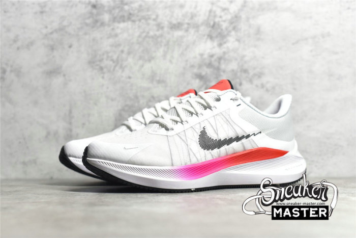 NIKE AIR ZOOM WINFLO 8 RAWDACIOUS WHITE/BRIGHT CRIMSON/TOTAL ORANGE/BLACK CW3419-100