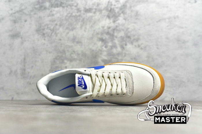 NIKE KILLSHOT 2 LEATHER SAIL/GUM YELLOW/HYPER BLUE 432997-124