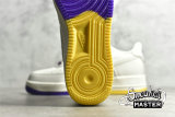 NIKE AIR FORCE 1 LOW 07 ESSENTIAL WHITE/METALLIC GOLD/PURPLE CT1989-106