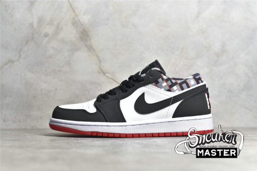 NIKE AIR JORDAN 1 LOW QUAI 54 2021 WHITE/BLACK/RED DM0095-106