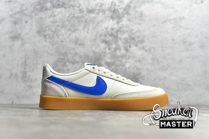 NIKE KILLSHOT 2 LEATHER SAIL/GUM YELLOW/HYPER BLUE 432997-124