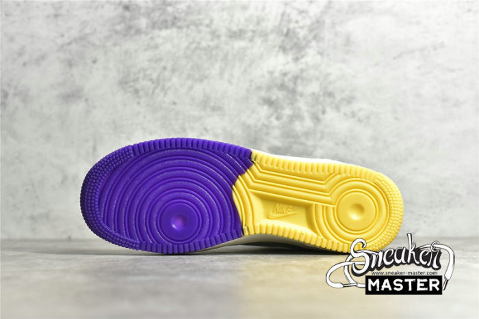NIKE AIR FORCE 1 LOW 07 ESSENTIAL WHITE/METALLIC GOLD/PURPLE CT1989-106