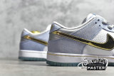 NIKE SEAN CLIVER X DUNK LOW SB HOLIDAY SPECIAL WHITE/PSYCHIC BLUE/METALLIC GOLD DC9936-100