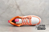 NIKE AIR JORDAN 1 LOW UTILITY GS ORANGE/WHITE/PINK DJ0530-801
