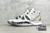 NIKE KYRIE 7 EP PLATINUM/WHITE/METALLIC GOLD CQ9327-101