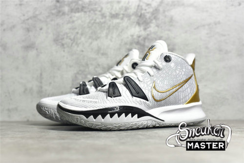 NIKE KYRIE 7 EP PLATINUM/WHITE/METALLIC GOLD CQ9327-101