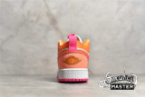 NIKE AIR JORDAN 1 LOW UTILITY GS ORANGE/WHITE/PINK DJ0530-801