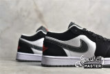 NIKE AIR JORDAN 1 RETRO LOW BLACK/WHITE-WOLF GREY-INFRARED 23 553558-029