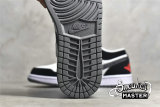 NIKE AIR JORDAN 1 RETRO LOW BLACK/WHITE-WOLF GREY-INFRARED 23 553558-029