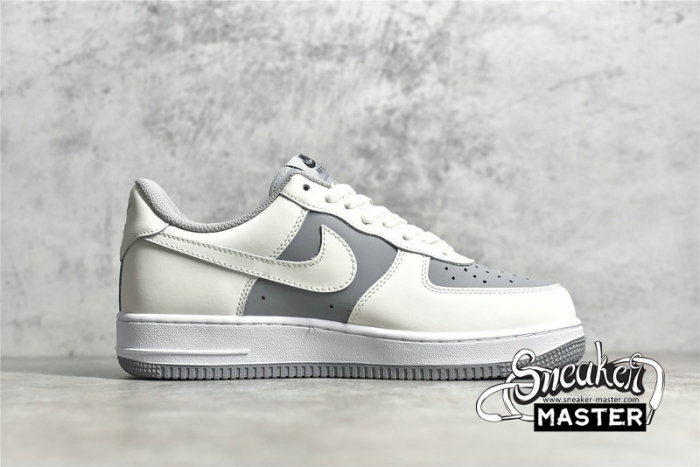 NIKE AIR FORCE 1 LOW 07 WHITE/WHITE/WOLF GREY BV6088-301