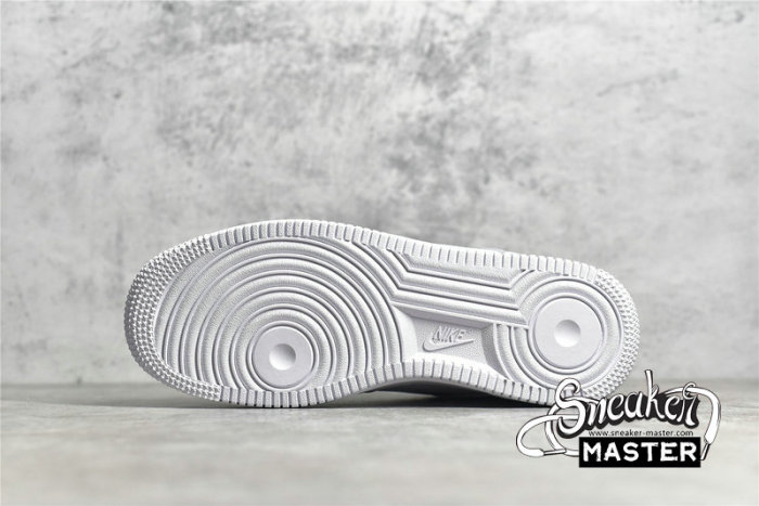 NIKE AIR FORCE 1 LOW ZIG-ZAGGED SWOOSH WHITE/WHITE/BLACK DN4928-100