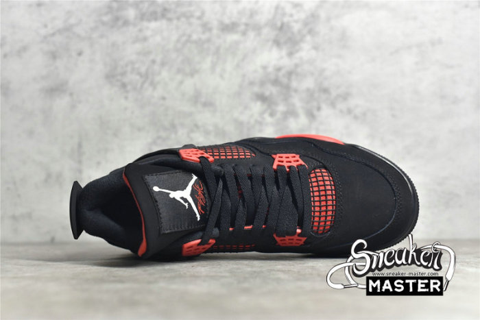 NIKE AIR JORDAN 4 RETRO RED THUNDER BLACK/WHITE-RED CT8527-016