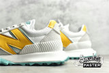 NEW BALANCE RUNNING SHOES WHITE/YELLOW/LIGHT GREY-BLUE XC-72-006