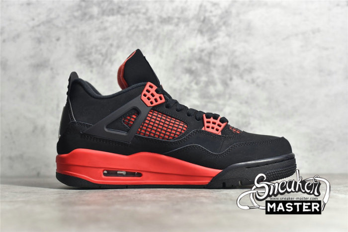 NIKE AIR JORDAN 4 RETRO RED THUNDER BLACK/WHITE-RED CT8527-016