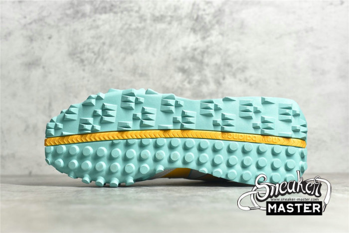 NEW BALANCE RUNNING SHOES WHITE/YELLOW/LIGHT GREY-BLUE XC-72-006