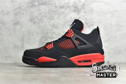 NIKE AIR JORDAN 4 RETRO RED THUNDER BLACK/WHITE-RED CT8527-016
