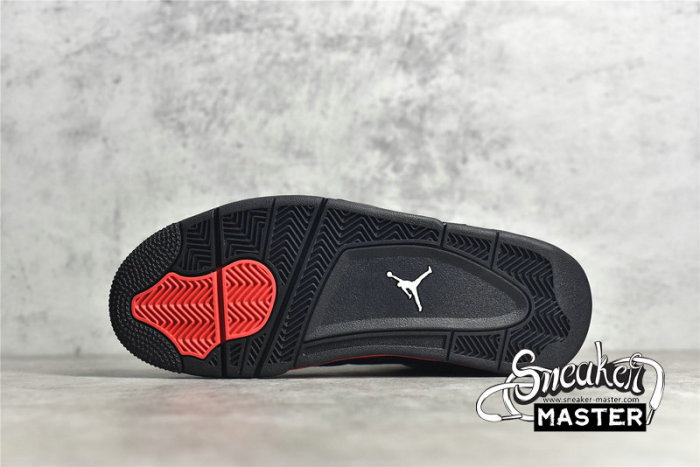 NIKE AIR JORDAN 4 RETRO RED THUNDER BLACK/WHITE-RED CT8527-016