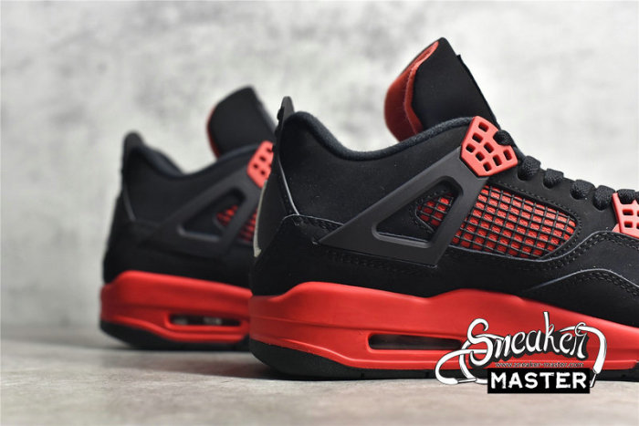 NIKE AIR JORDAN 4 RETRO RED THUNDER BLACK/WHITE-RED CT8527-016