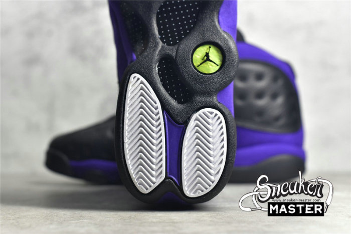 NIKE AIR JORDAN 13 BLACK/WHITE-COURT PURPLE DJ5982-015