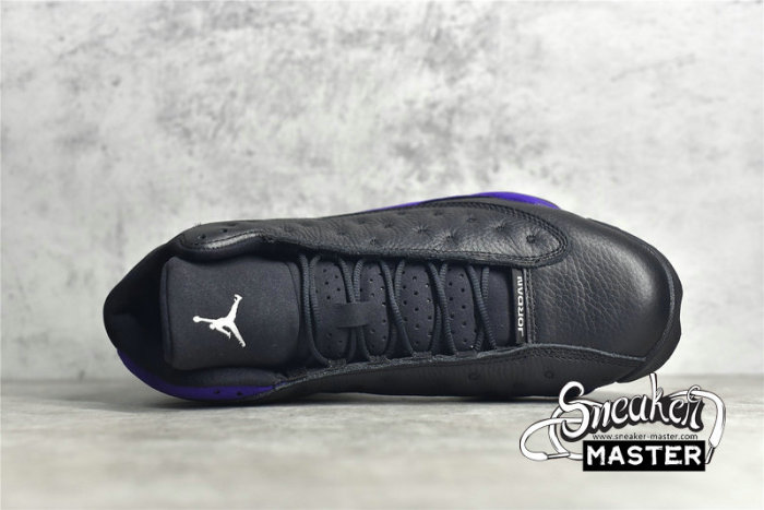 NIKE AIR JORDAN 13 BLACK/WHITE-COURT PURPLE DJ5982-015