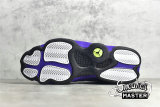 NIKE AIR JORDAN 13 BLACK/WHITE-COURT PURPLE DJ5982-015