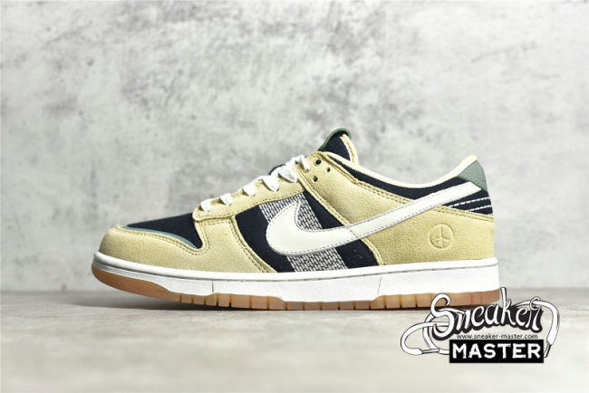NIKE SB DUNK LOW ROOTED IN PEACE PALE VANILLA/SAIL-BLACK-SILVER PINE DJ4671-294