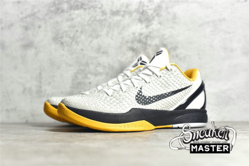NIKE ZOOM KOBE 6 PROTRO WHITE/NEUTRAL GREY/DEL SOL/BLACK CW2190-100
