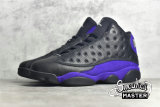 NIKE AIR JORDAN 13 BLACK/WHITE-COURT PURPLE DJ5982-015
