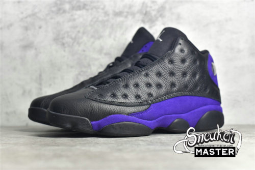 NIKE AIR JORDAN 13 BLACK/WHITE-COURT PURPLE DJ5982-015