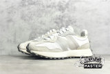 NEW BALANCE NORITAKE X 327 RUNNING SHOES LIGHT GRAY/WHITE/WHITE MS327NW1