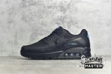 NIKE AIR MAX 90 BLACK/LASER BLUE-WOLF GREY DC4116-002