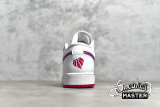 NIKE AIR JORDAN 1 LOW GS WHITE BERRY WHITE/TRUE BERRY-RUSH PINK 554723-161